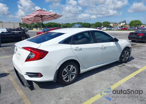 2016 Honda Civic Lx из США, поврежденный, VIN 19XFC2F59GE022659
